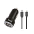 GUNMANSA Snug Car Juice Dual USB Port Car Charger With Micro USB Cable - 3.4A