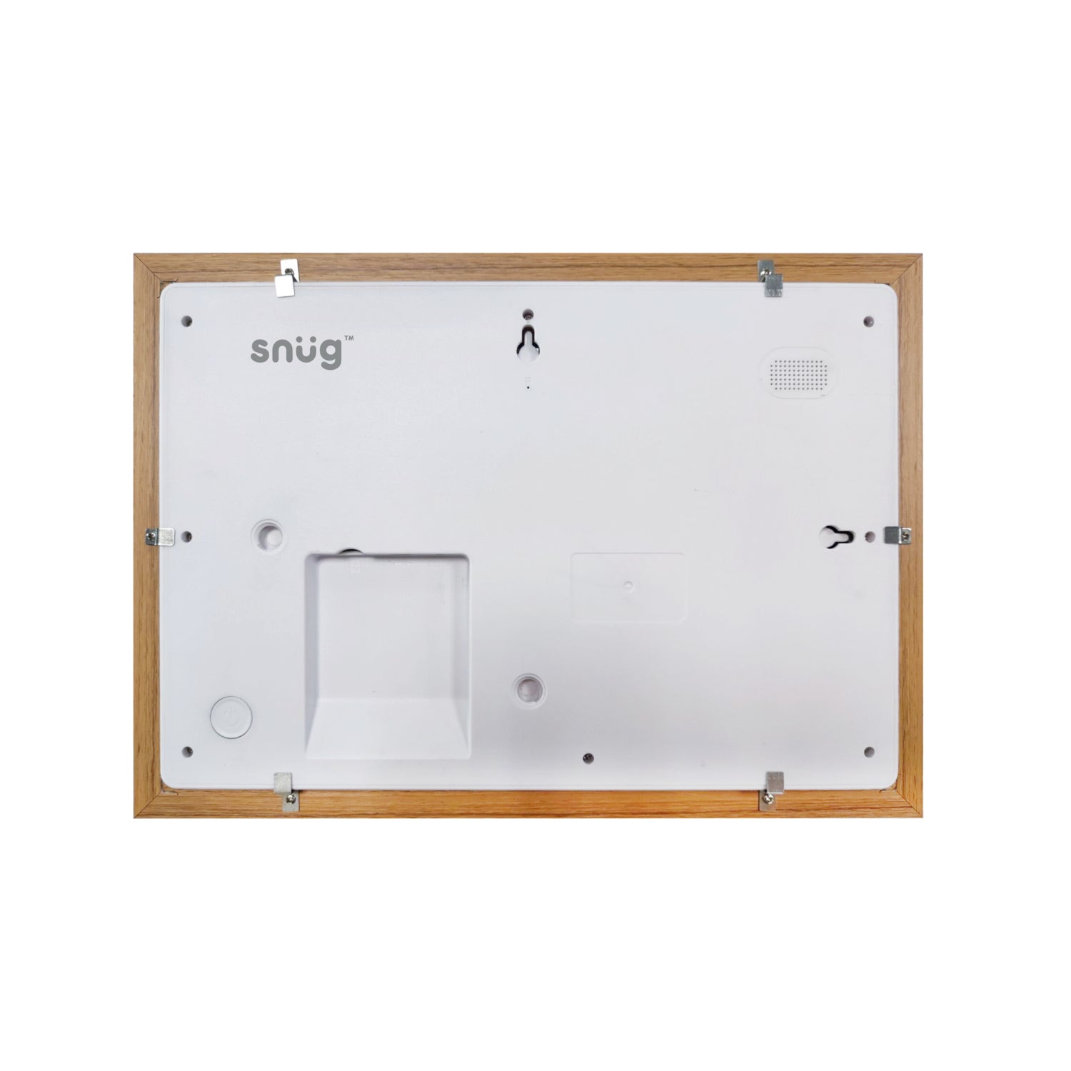 GUNMANSA Snug Digital Photo Frame With Frameo 16GB 10.1Inch - Wood