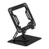 GUNMANSA Snug Multi Angle Rotating Base Laptop Stand - Black