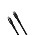 GUNMANSA Snug Type-C To Type-C Silicone Cable - 1.2 Meter - Black