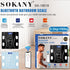 GUNMANSA Sokany 180KG Bluetooth Bathroom Scale Blue