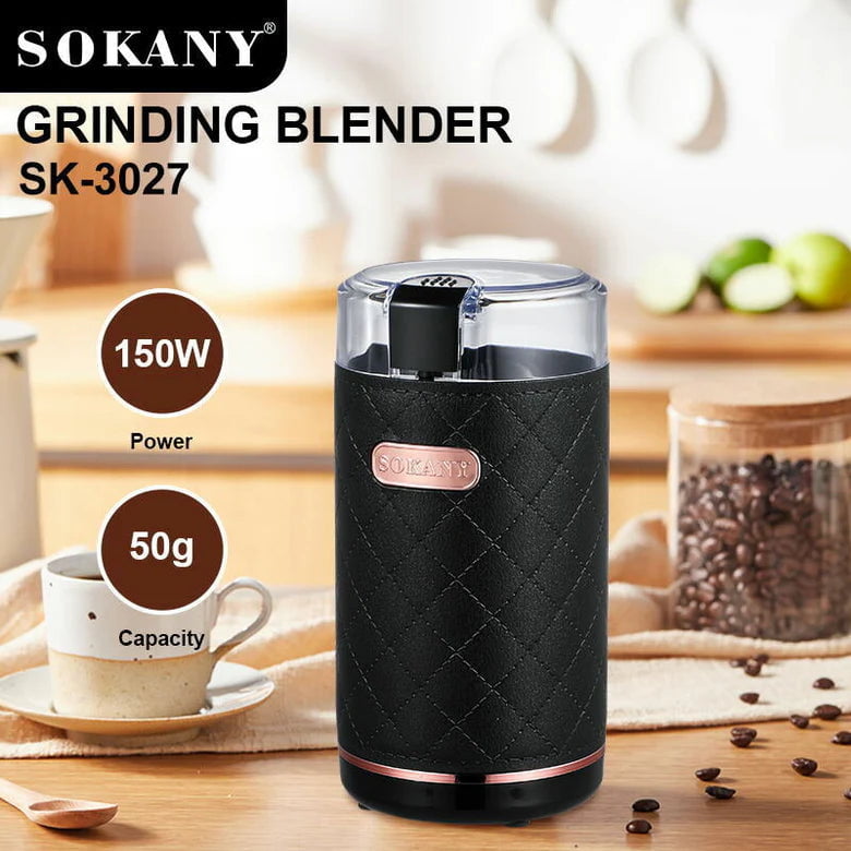 GUNMANSA SOKANY 3027 150W Electric Bean Coffee Grinder