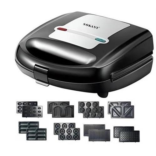 GUNMANSA SOKANY 6 IN 1 SANDWICH MAKER SET 750W