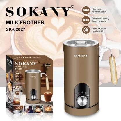 GUNMANSA Sokany 600W 160ml Bronze Milk Frother