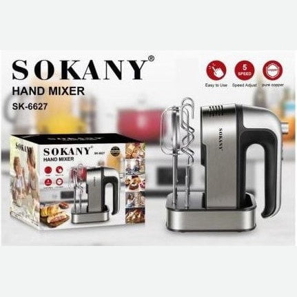 GUNMANSA Sokany Hand Mixer 800W Silver Black