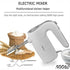 GUNMANSA Sokany Hand Mixer White 500w with Attachments Retail Box 1