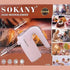 GUNMANSA Sokany Hand Mixer White 500w with Attachments Retail Box 1
