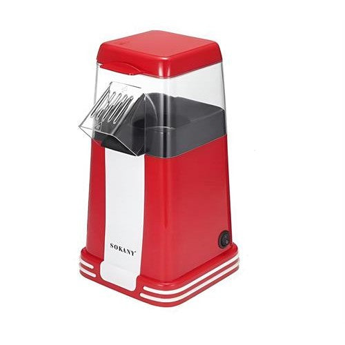 GUNMANSA Sokany Red And White Popcorn Maker