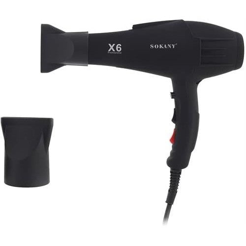 GUNMANSA Sokany Salon Profesional Quick Drying Black Hairdryer 2200w