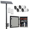 GUNMANSA Solar Kit incl SW Encl Sol Panel Bat Pole 2xLinks & 4xCam Coastal Part No: KTSOL721