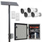 GUNMANSA Solar Kit incl SW Encl Sol Panel Bat Pole 2xLinks & 4xCams Inland Part No: KTSOL720