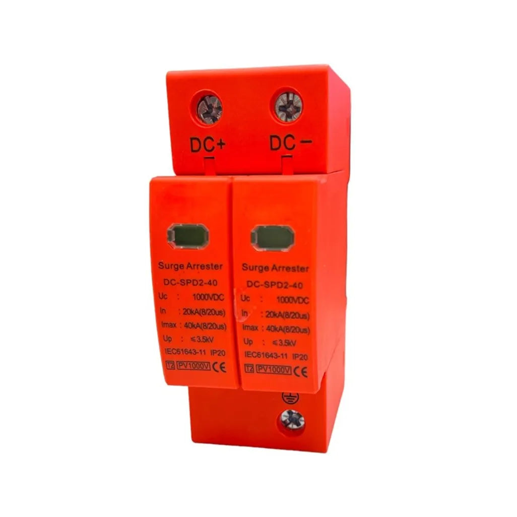 GUNMANSA Solar PV DC Surge Arrestor 20KA 2P 1000V