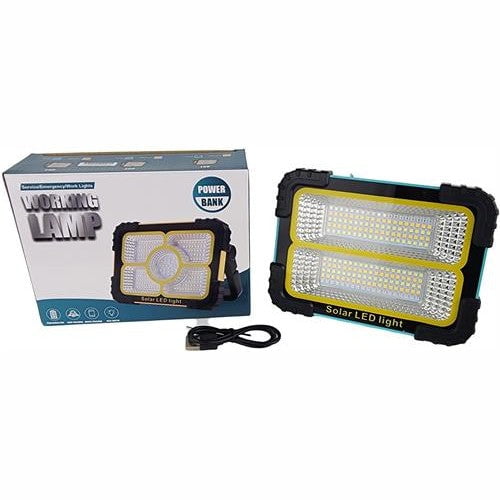 GUNMANSA Solarix Blue Solar 30W Portable Rechargeable LED Light