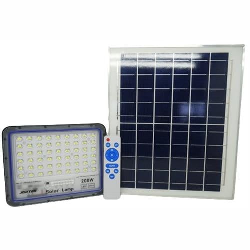 GUNMANSA Solarix Jortam 200w Solar Flood Lamp With Solar Panel