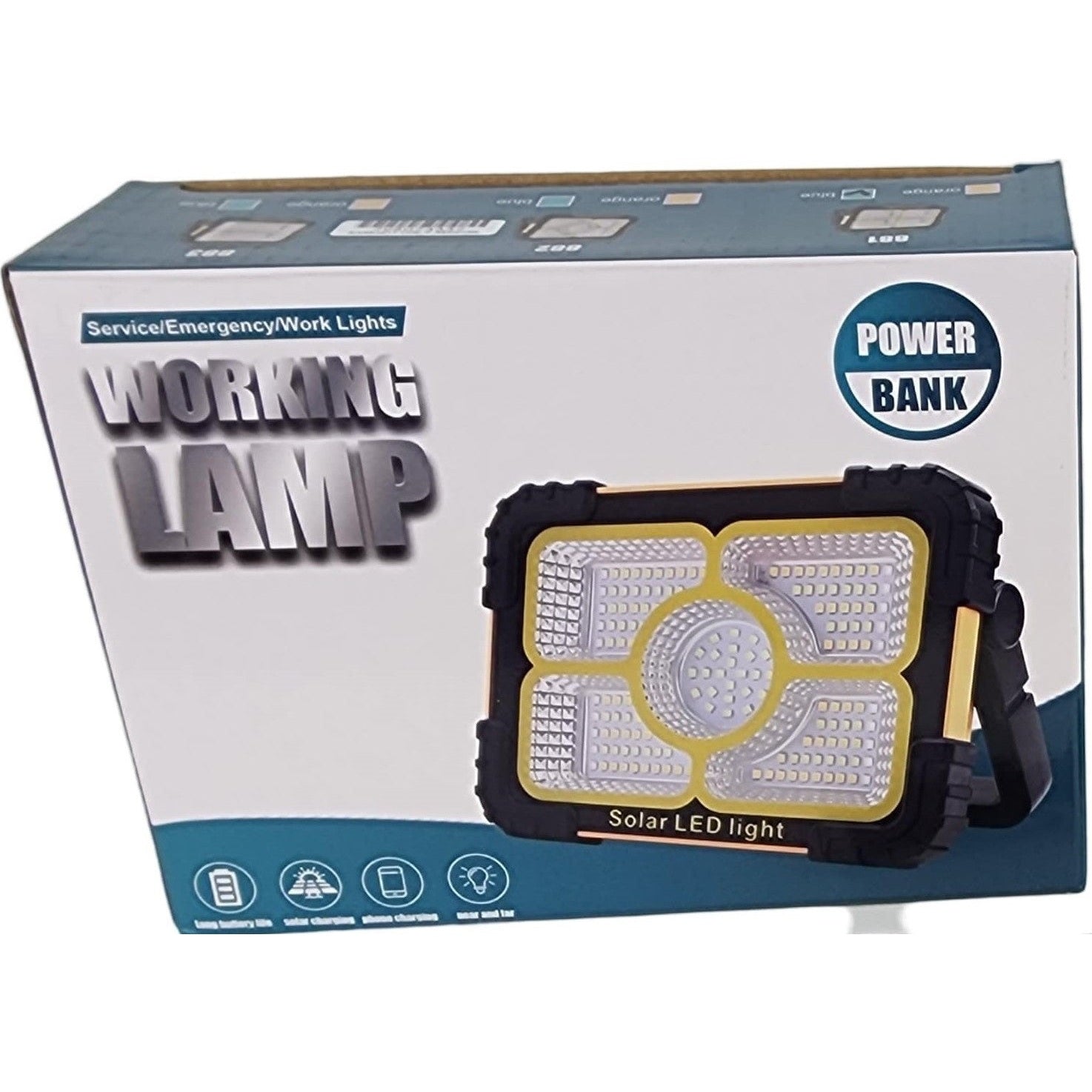 GUNMANSA Solarix LED Solar Floodlamp With Power Bank