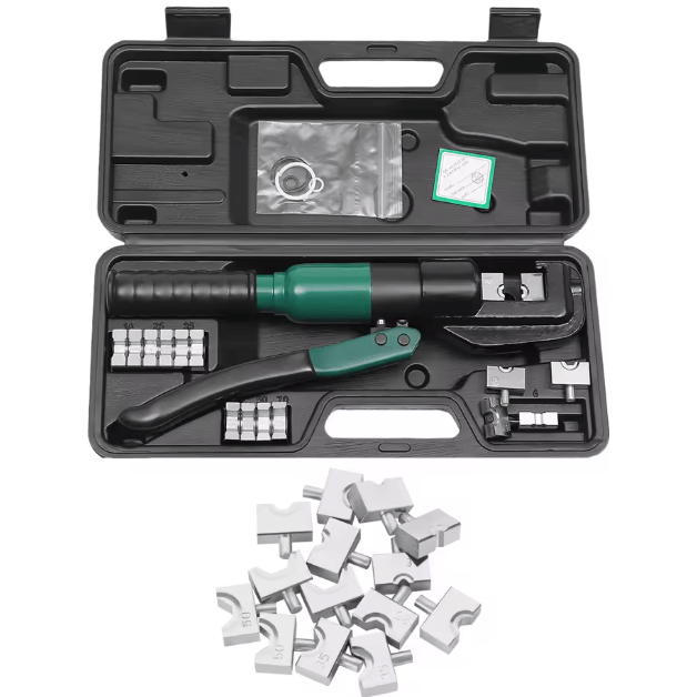 GUNMANSA Solarix Manual Hydraulic Lug And Wire Crimper Tool Kit