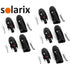 GUNMANSA Solarix MC4 Solar Connectors Male And Female Pack Of 5 Sets