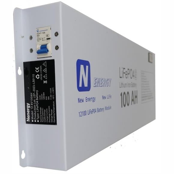 GUNMANSA Solarix Nenergy 12V 100Ah LiFePo4 Single Battery Module