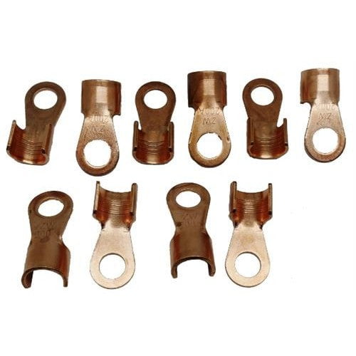 GUNMANSA Solarix Non Insulated Copper Cable Battery Lug 35 x 10mm