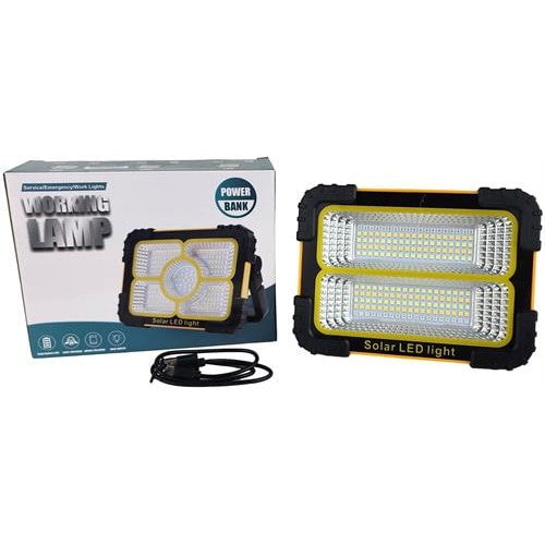 GUNMANSA Solarix Orange Solar 30W Portable Rechargeable LED Light