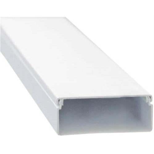 GUNMANSA Solarix PVC Trunking 3 Metre 100mm X 40mm White
