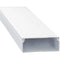 GUNMANSA Solarix PVC Trunking 3 Metre 100mm X 40mm White