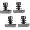 GUNMANSA Solarix Rail Nut to Bracket Mount Kit Pack of 4