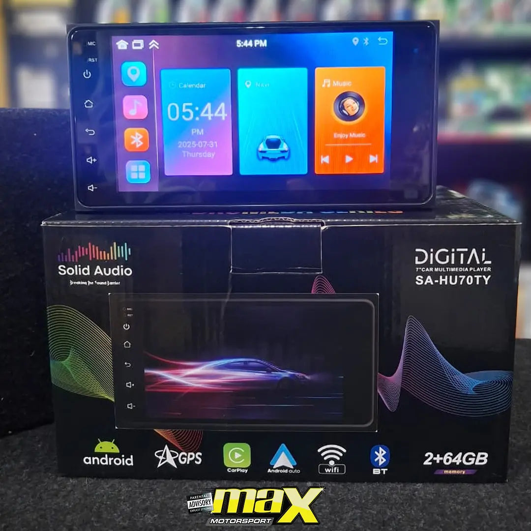 GUNMANSA Solid Audio SA-HU70TY 7" Universal Toyota Android Multimedia Navigation System