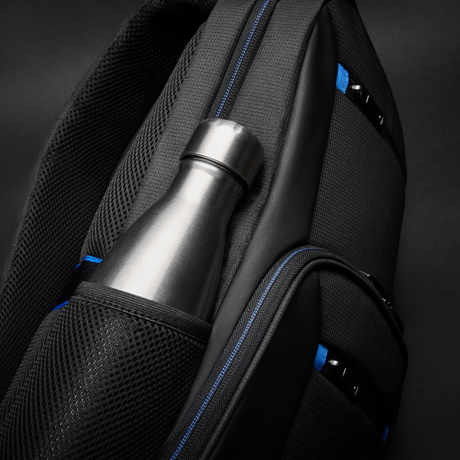 GUNMANSA Solo Dash Backpack - Up To 15.6 Inch - Black&Blue