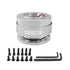 GUNMANSA Sparco Quick Release Steering Wheel Hub Kit (Silver)
