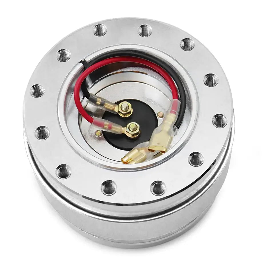 GUNMANSA Sparco Quick Release Steering Wheel Hub Kit (Silver)