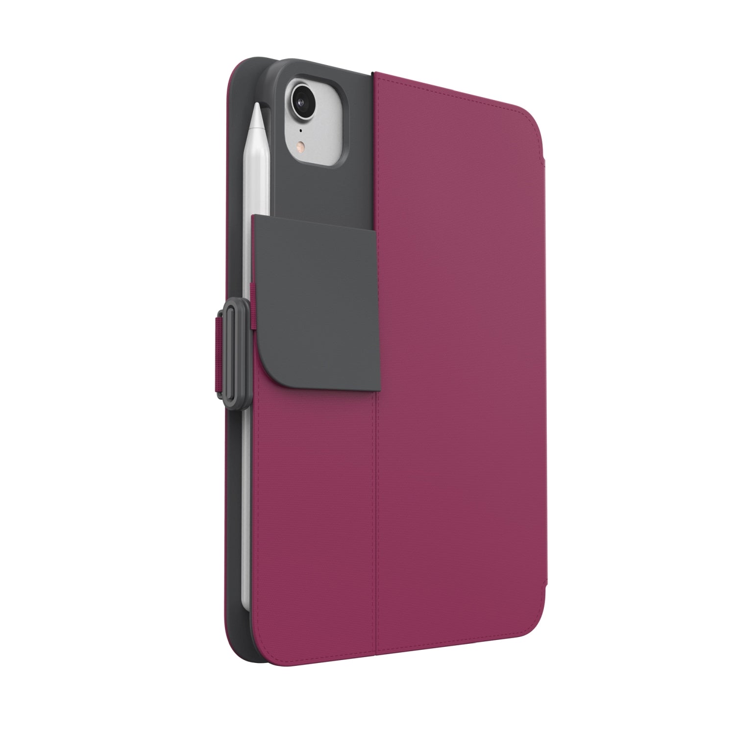 GUNMANSA Speck Balance Folio Case - Apple iPad Mini (2024) / (2021) - Red & Grey
