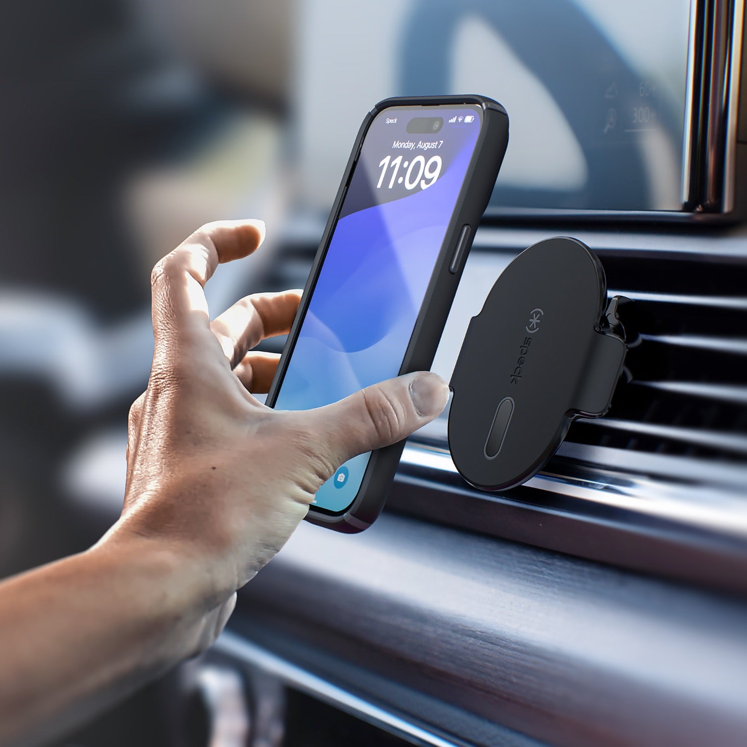 GUNMANSA Speck Car Vent Mount for MagSafe - Black