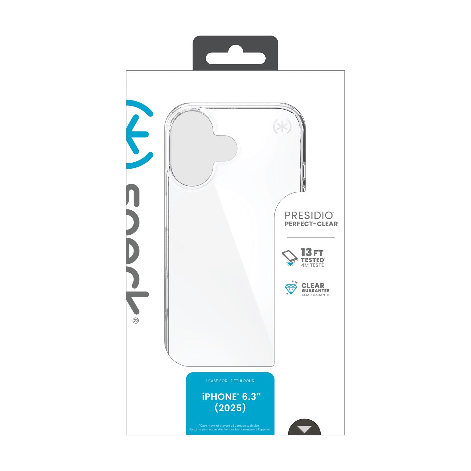 GUNMANSA Speck Presidio Perfect Clear Case -  Apple iPhone 17 - Clear