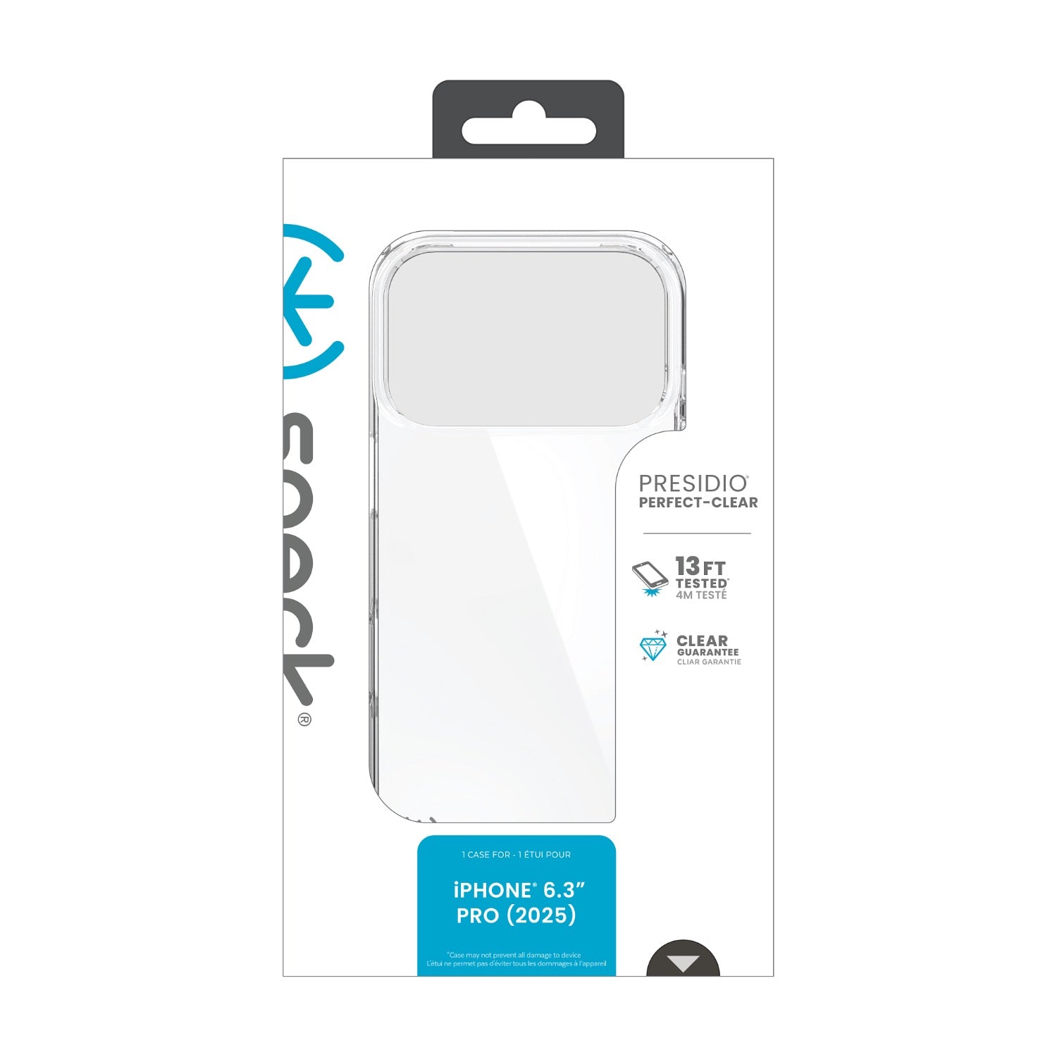 GUNMANSA Speck Presidio Perfect Clear Case -  Apple iPhone 17 Pro - Clear