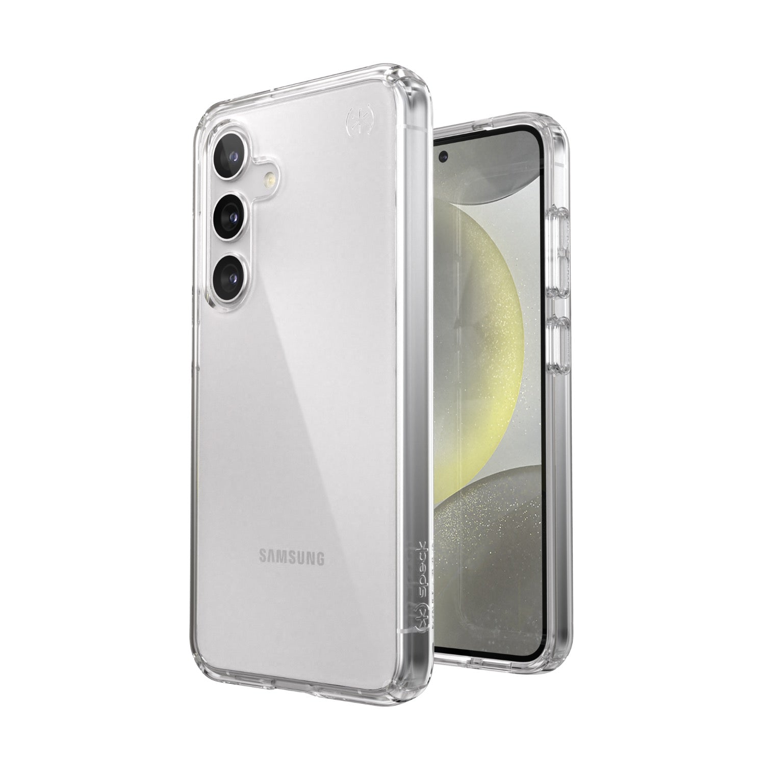 GUNMANSA Speck Presidio Perfect Clear Case - Samsung Galaxy S24 - Clear