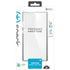GUNMANSA Speck Presidio Perfect Clear Case - Samsung Galaxy S24 Ultra - Clear