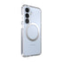 GUNMANSA Speck Presidio Perfect Clear Magnet Case - Samsung Galaxy S25 - Clear & Chrome