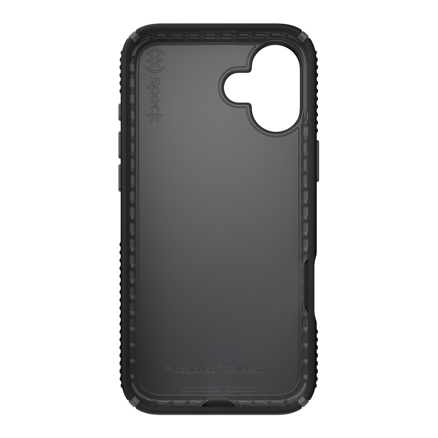 GUNMANSA Speck Presidio2 Grip Case - Apple iPhone 16 Plus - Black & Slate Grey