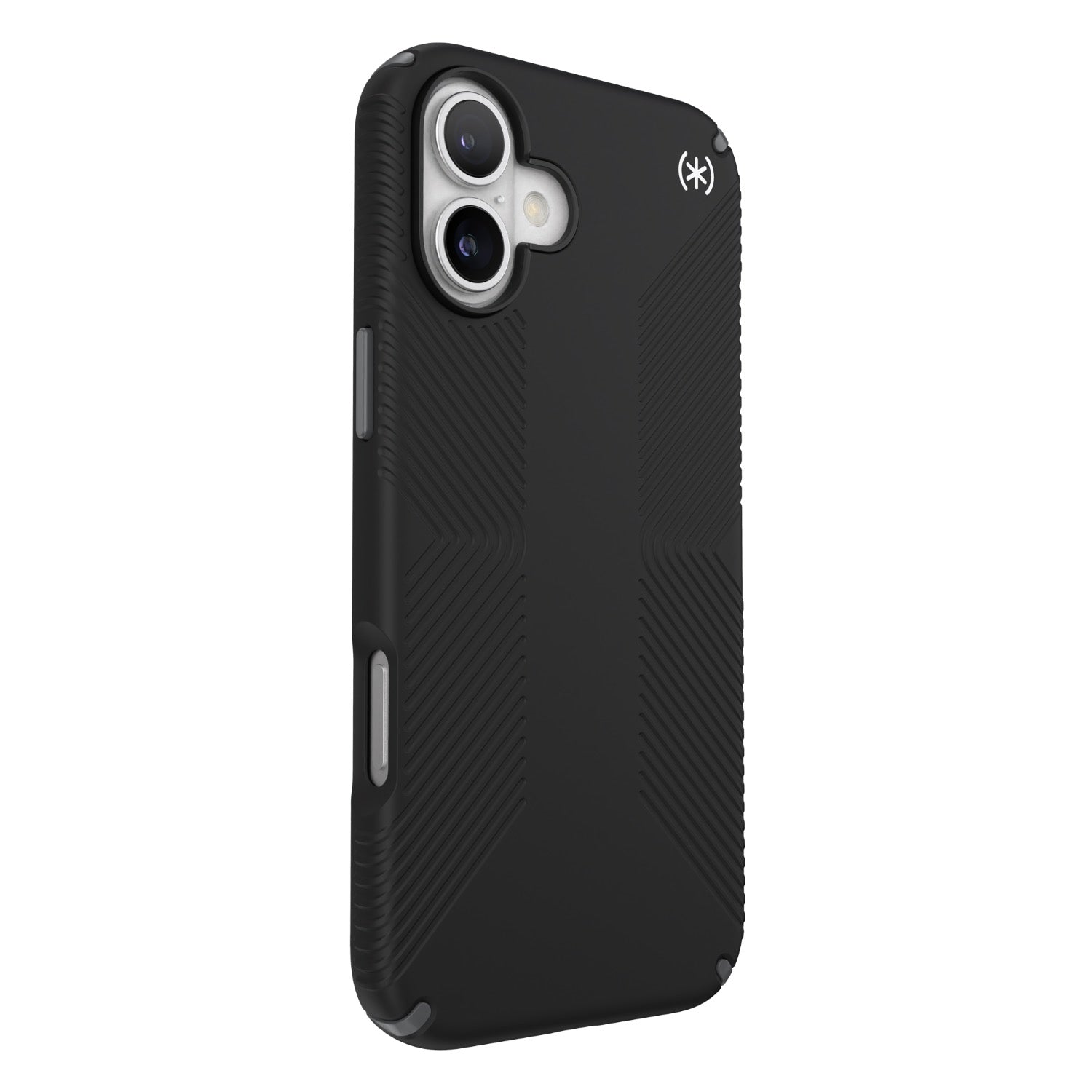 GUNMANSA Speck Presidio2 Grip Case - Apple iPhone 16 Plus - Black & Slate Grey