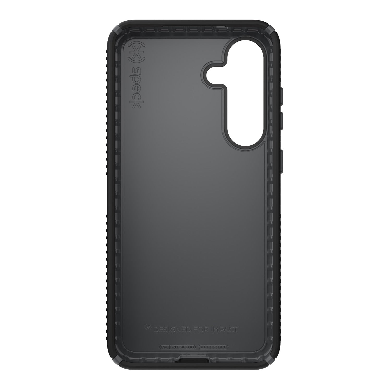 GUNMANSA Speck Presidio2 Grip Case - Samsung Galaxy S25+ - Black & Slate Grey