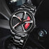 GUNMANSA Sports Car Rim Wheel Watch - Audi RS7 Spinning Face