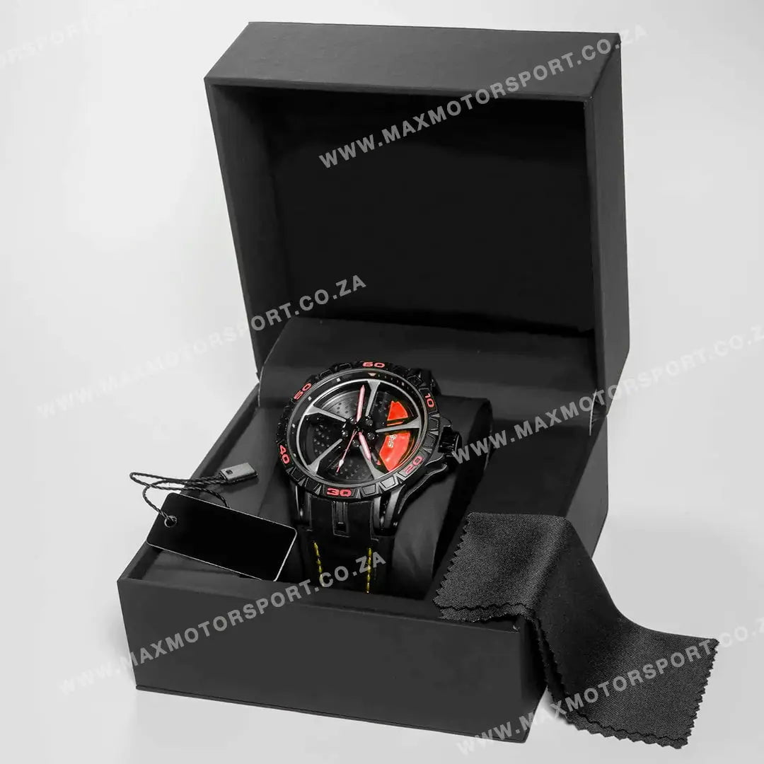 GUNMANSA Sports Car Rim Wheel Watch - Audi RS7 Spinning Face