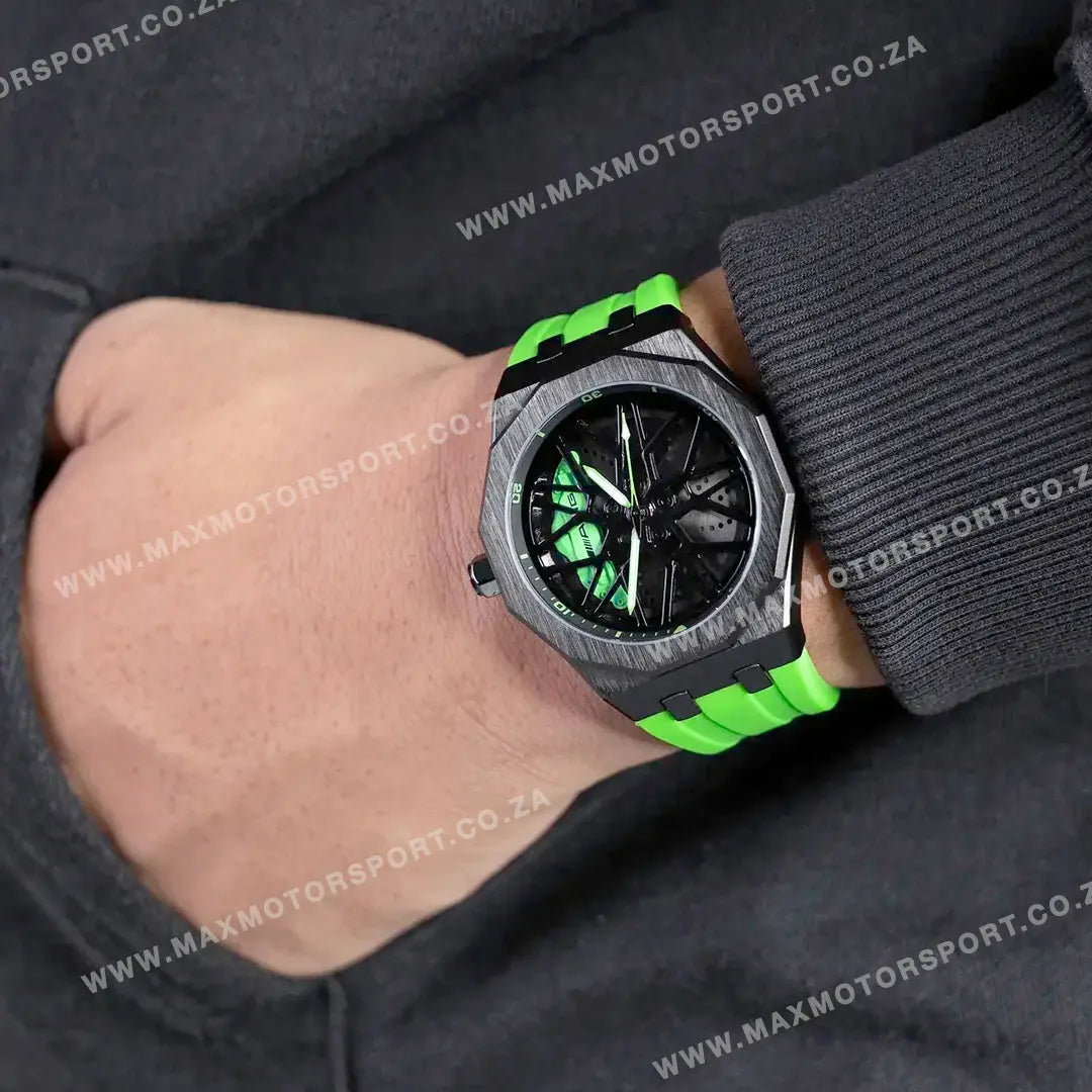 GUNMANSA Sports Car Rim Wheel Watch - Benz G55 Spinning Face