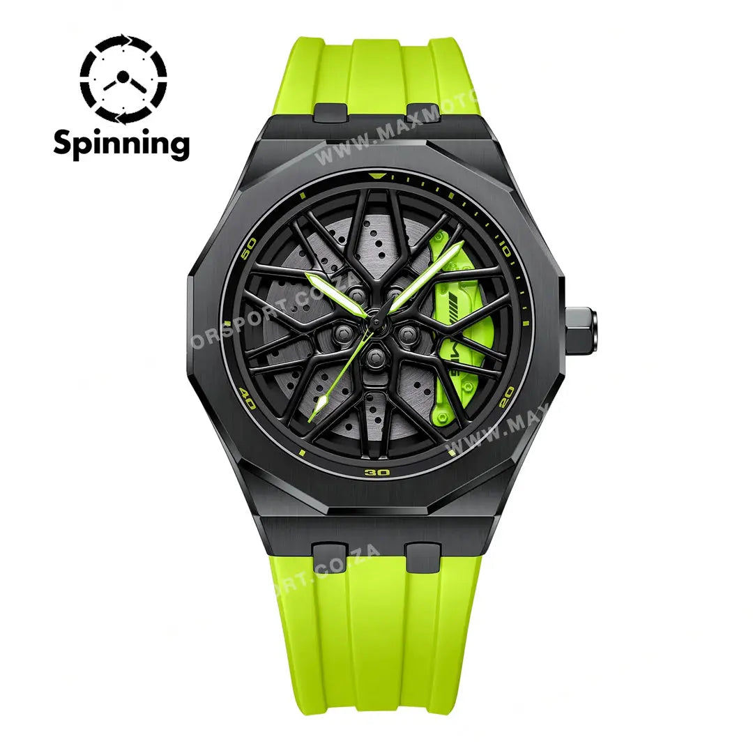 GUNMANSA Sports Car Rim Wheel Watch - Benz G55 Spinning Face