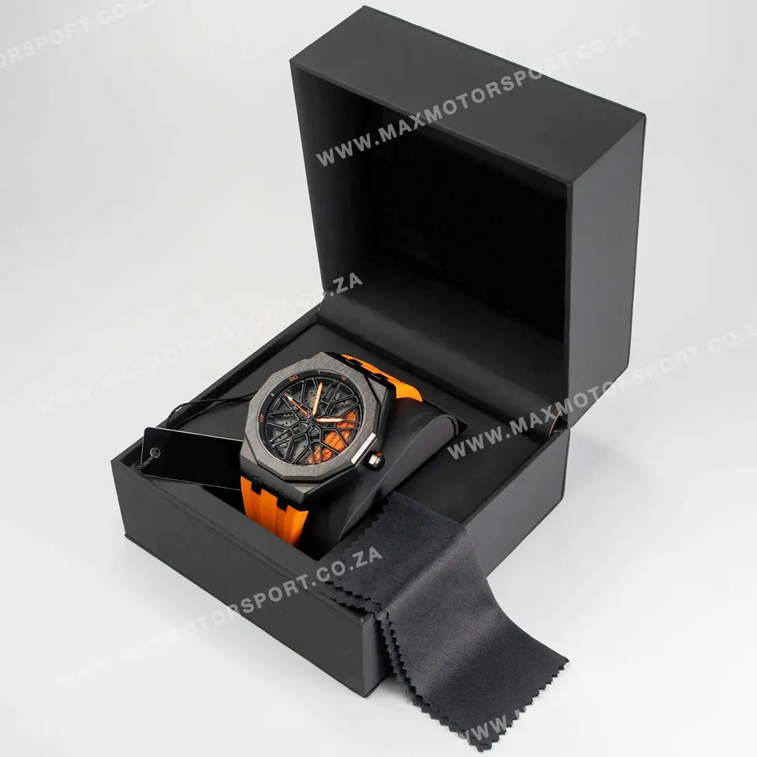 GUNMANSA Sports Car Rim Wheel Watch - Benz G55 Spinning Face