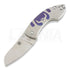 GUNMANSA Spyderco C163TIP Pingo Slip-It Folding Knife (2.35 Inch Plain ELMAX Blade) Titanium Bug Logo Handle (Sprint Run)
