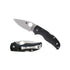 GUNMANSA Spyderco Native 5 Folding Knife - Fluted Carbon Fibre