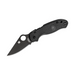 GUNMANSA SPYDERCO PARA 3 PLN BLADE BLACK FRN HANDLE KNIFE – C223PBBK