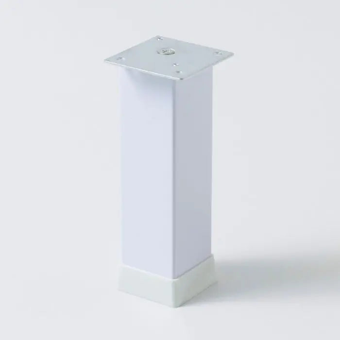 GUNMANSA Square Leg, Aluminium, Adjustable, H150mm x 40mm, White